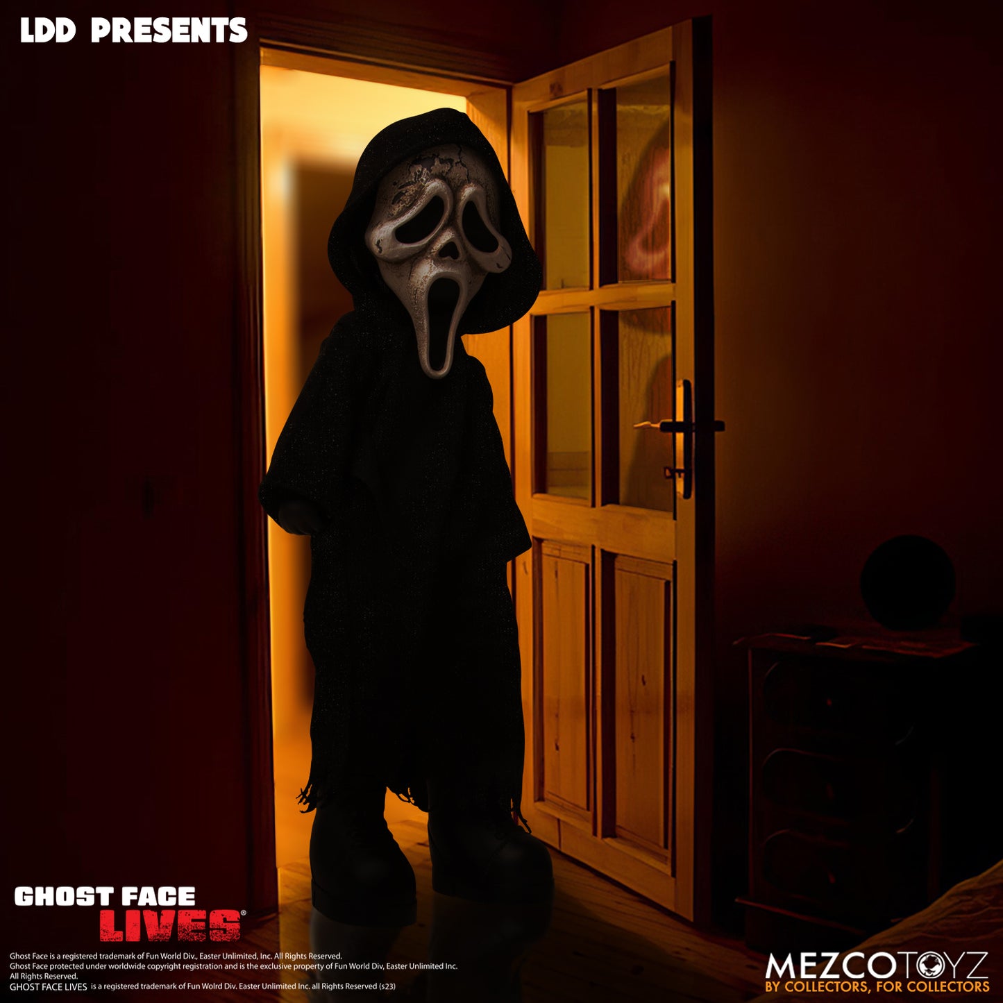 MEZCO Living Dead Dolls Present Scream Ghost Face (Zombie Edition)