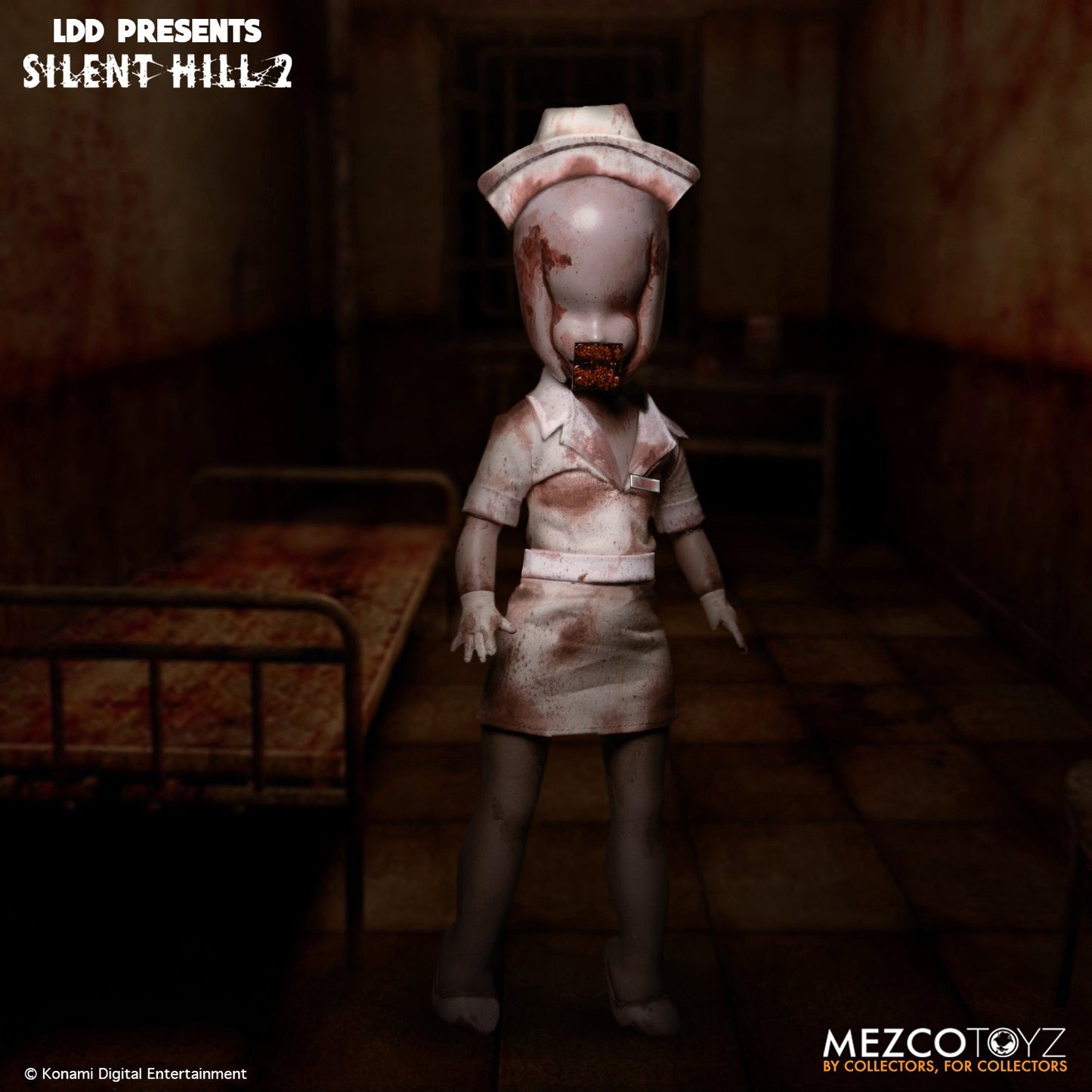 MEZCO  Living Dead Dolls Present Silent Hill 2 Bubble Head Nurse