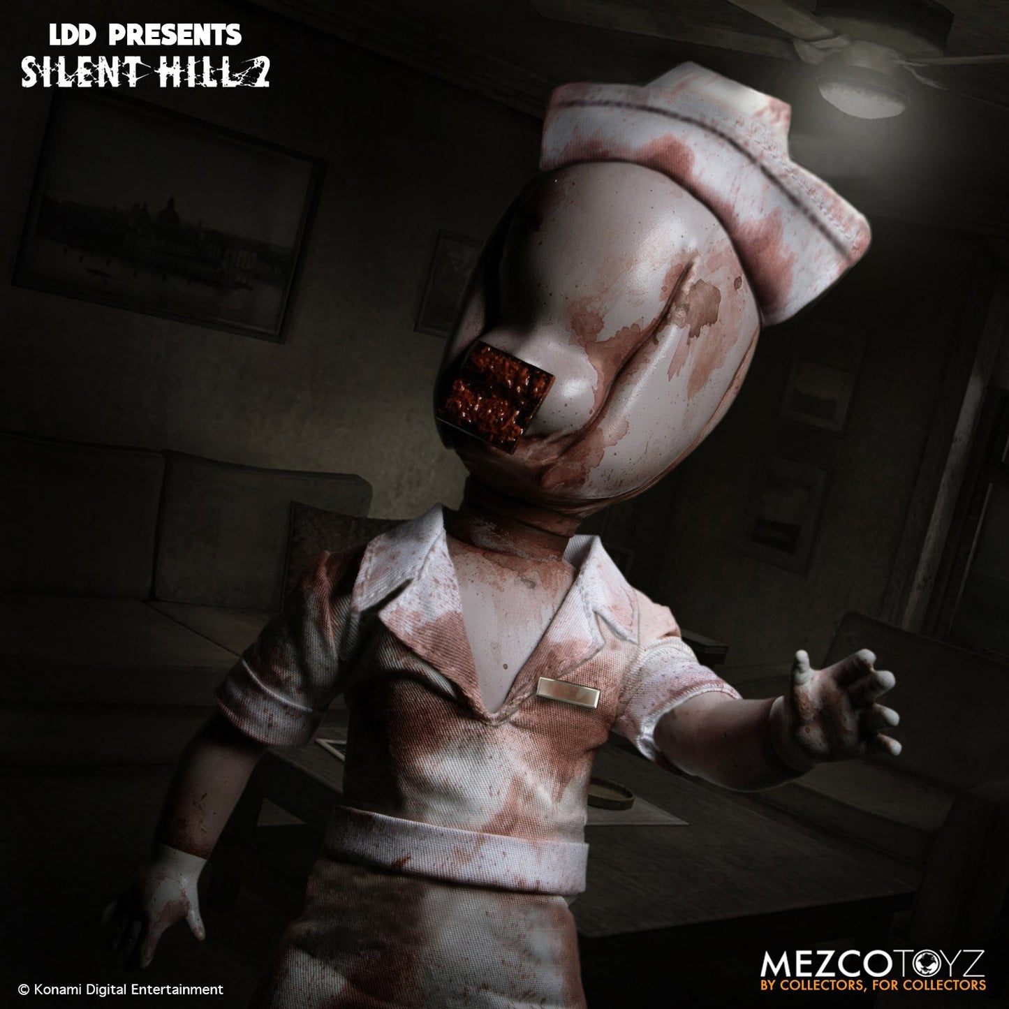 MEZCO  Living Dead Dolls Present Silent Hill 2 Bubble Head Nurse