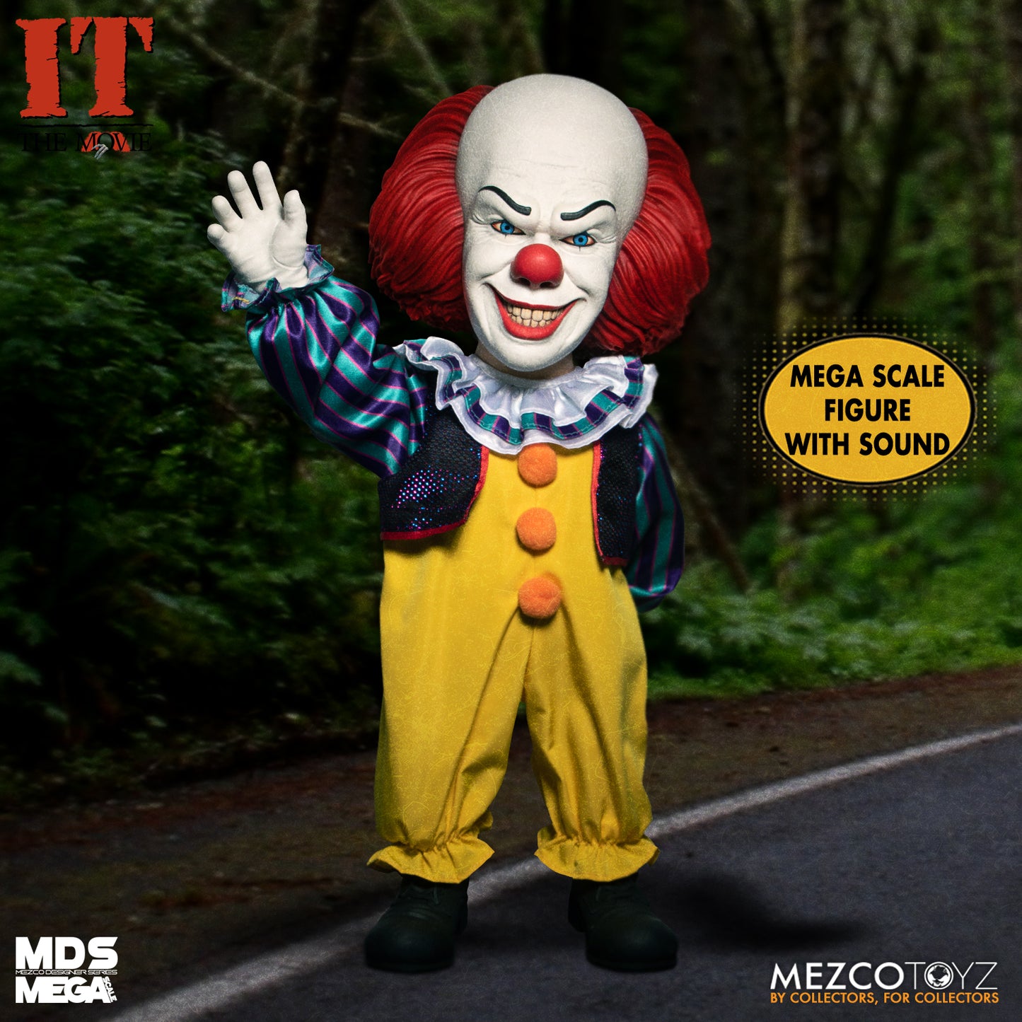 MEZCO 15" Mezco Designer Series IT Pennywise