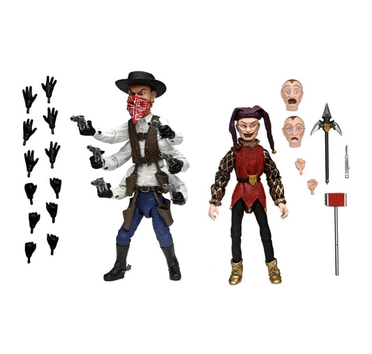 NECA Ultimate Action Figure - 2 Pack Puppet Master Six Shooter and Jester