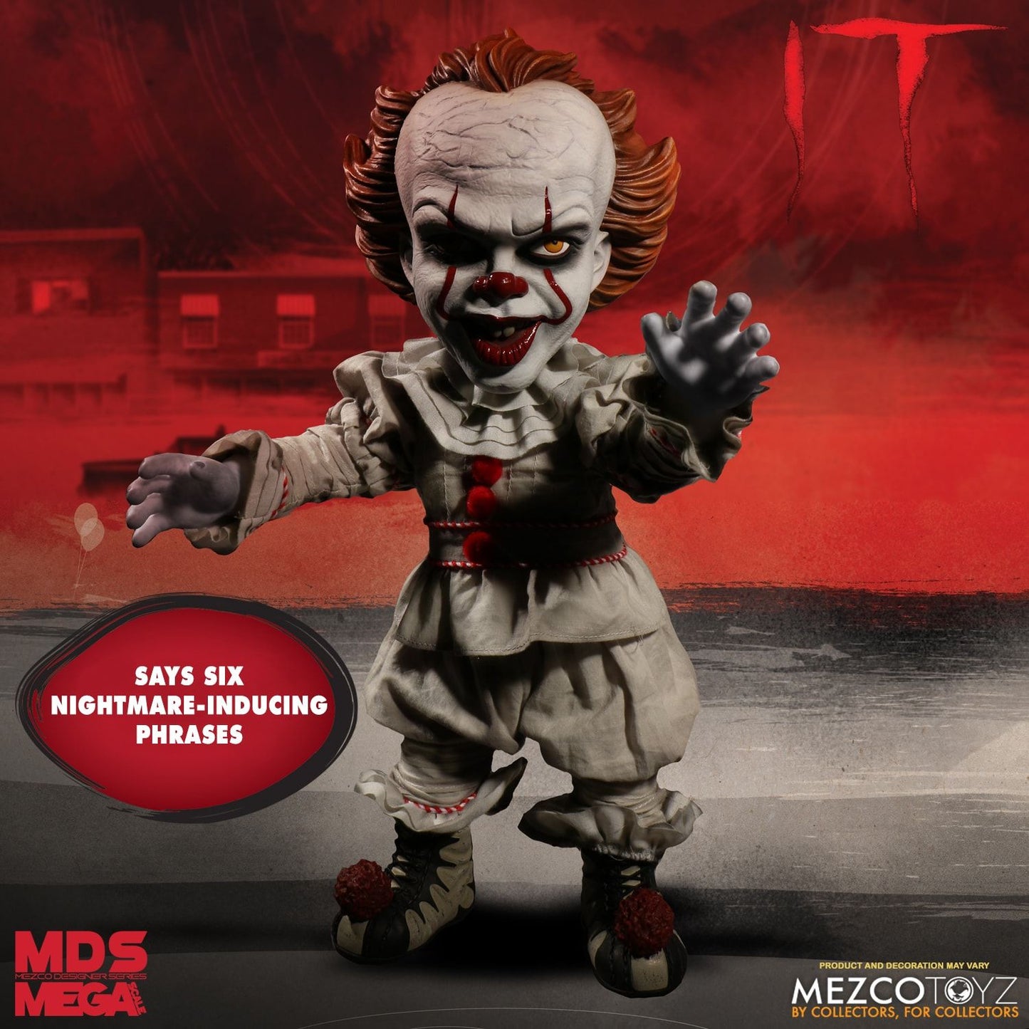 MEZCO 15" Mezco Designer Series (with sound) IT (2017) Pennywise