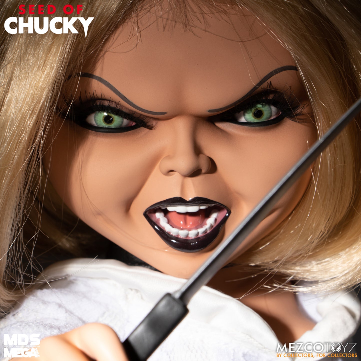 MEZCO MDS Megascale 15" Talking  Seed of Chucky Tiffany