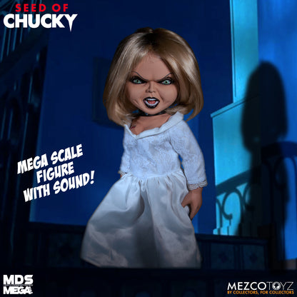 MEZCO MDS Megascale 15" Talking  Seed of Chucky Tiffany