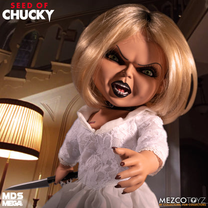 MEZCO MDS Megascale 15" Talking  Seed of Chucky Tiffany