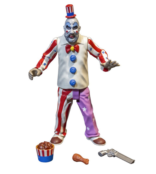 House of 1000 Corpses Finger Lickin' Pistol Whippin' Captain Spaulding Figure - Trick Or Treat Studios