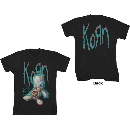 KORN UNISEX T-SHIRT: SOS DOLL (BACK PRINT)