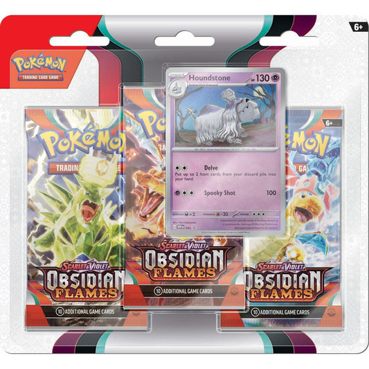 Scarlet and Violet Obsidian Flames 3 Pack Blister