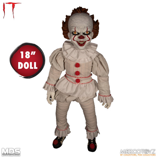 MEZCO 18" Roto Plush Figure IT 2017 Pennywise