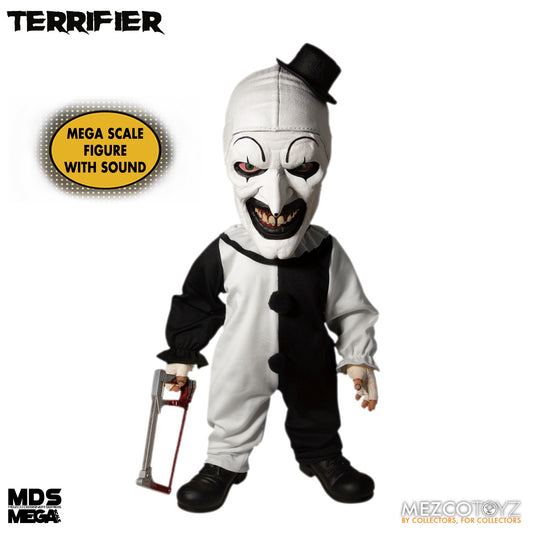 Mezco 15" Mega Scale With Sound Terrifier Art the Clown