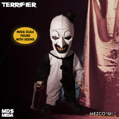 Mezco 15" Mega Scale With Sound Terrifier Art the Clown