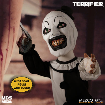 Mezco 15" Mega Scale With Sound Terrifier Art the Clown