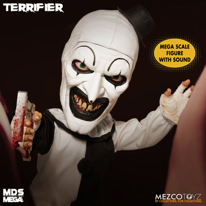 Mezco 15" Mega Scale With Sound Terrifier Art the Clown