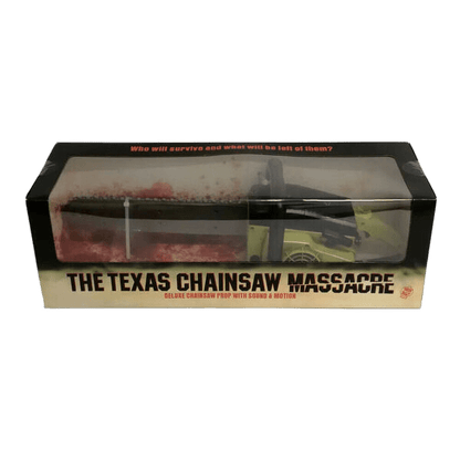 Texas Chainsaw Massacre prop 30" chainsaw with sound - TOTS Horror Costume