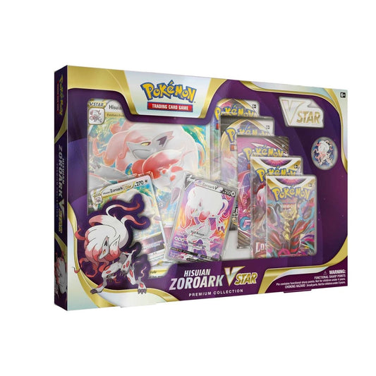 Pokémon TCG: Hisuian Zoroark VSTAR Premium Collection