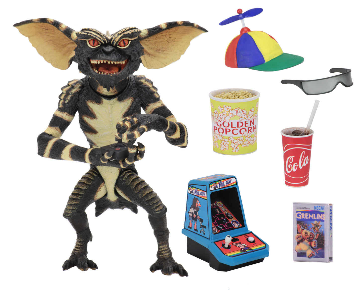 NECA 7" Scale Ultimate Action Figure Gremlins Gamer Gremlin